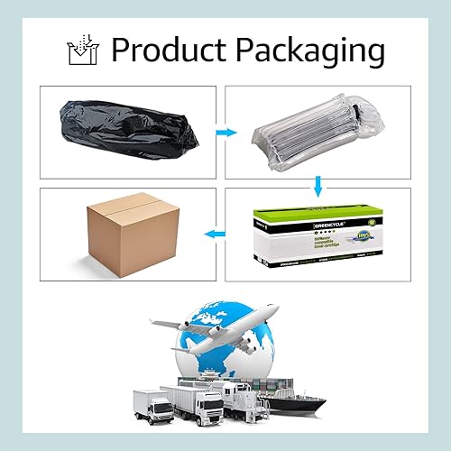 Miniatura 8 de greencycle Cartucho de tóner 1100 (310-6640) de repuesto compatible con impresora láser Dell 1100 1110 (1 negro)