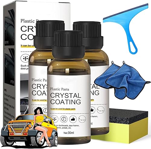 Rayhong - Recubrimiento de cristal Rayhong para piezas de plástico de automóvil, revestimiento de cristal para PláStico del Carro, agente de