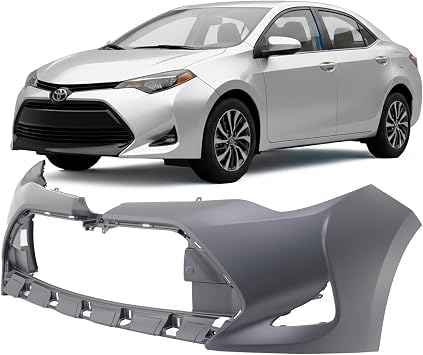 FitParts Compatible with Toyota Corolla 20172019 Front Bumper Cover