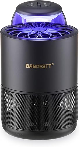 Trampa para moscas de frutas para interiores, trampas para mosquitos para casa, trampa para insectos de interior con succión, función de sensor del