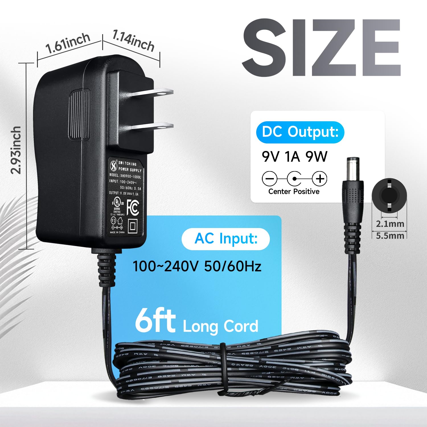 Ovatone Power Supply 9V DC 6ポート Ovatone Power Supply 9V DC 6