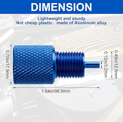 Miniatura 2 de PAGOW 1 paquete de herramienta de purga de válvula de proporcionación, PV2 PV4 Discotambor herramienta de purga de válvula de proporcionación, para