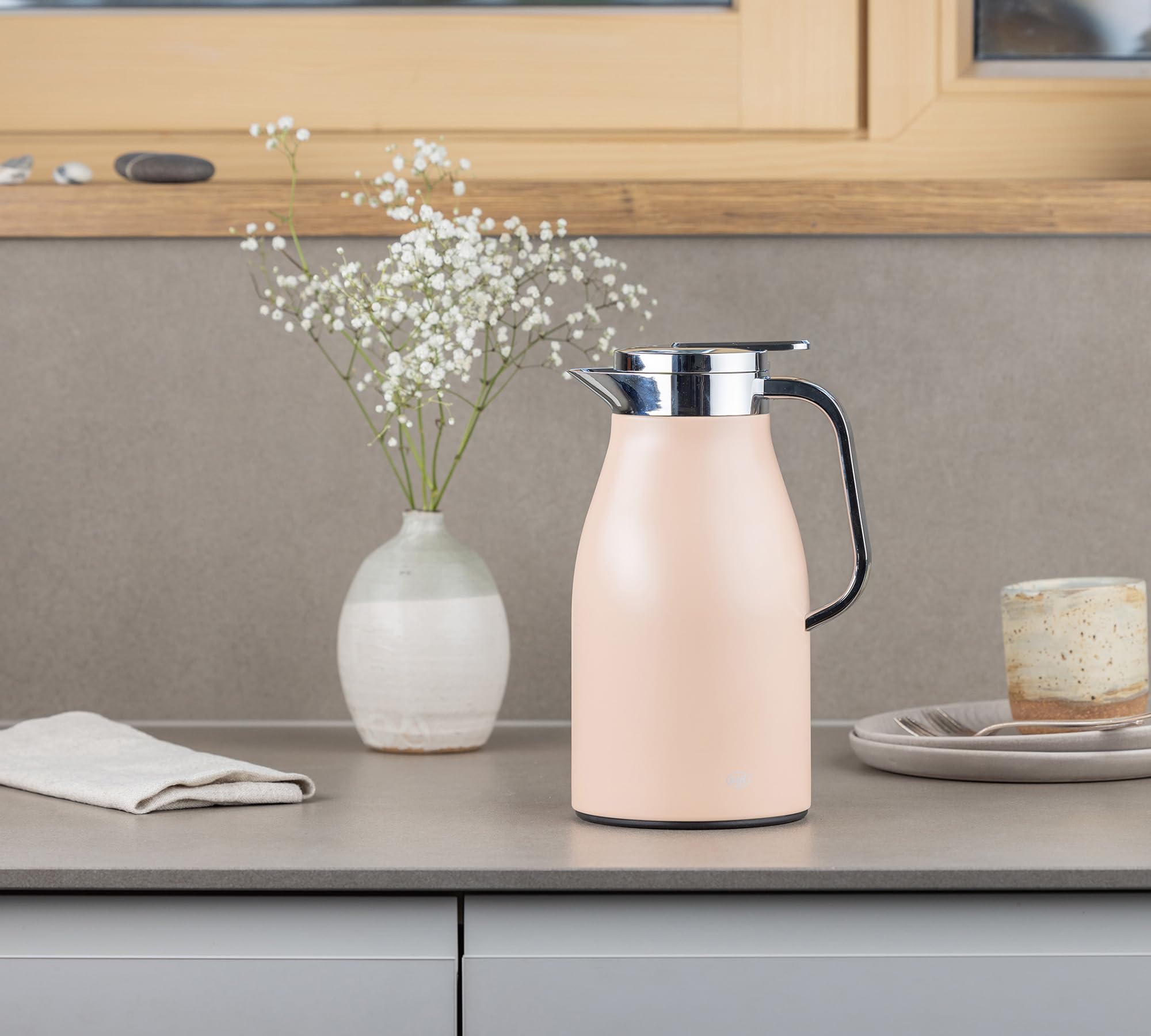 Caraffa per il latte in acciaio inox Secchiello