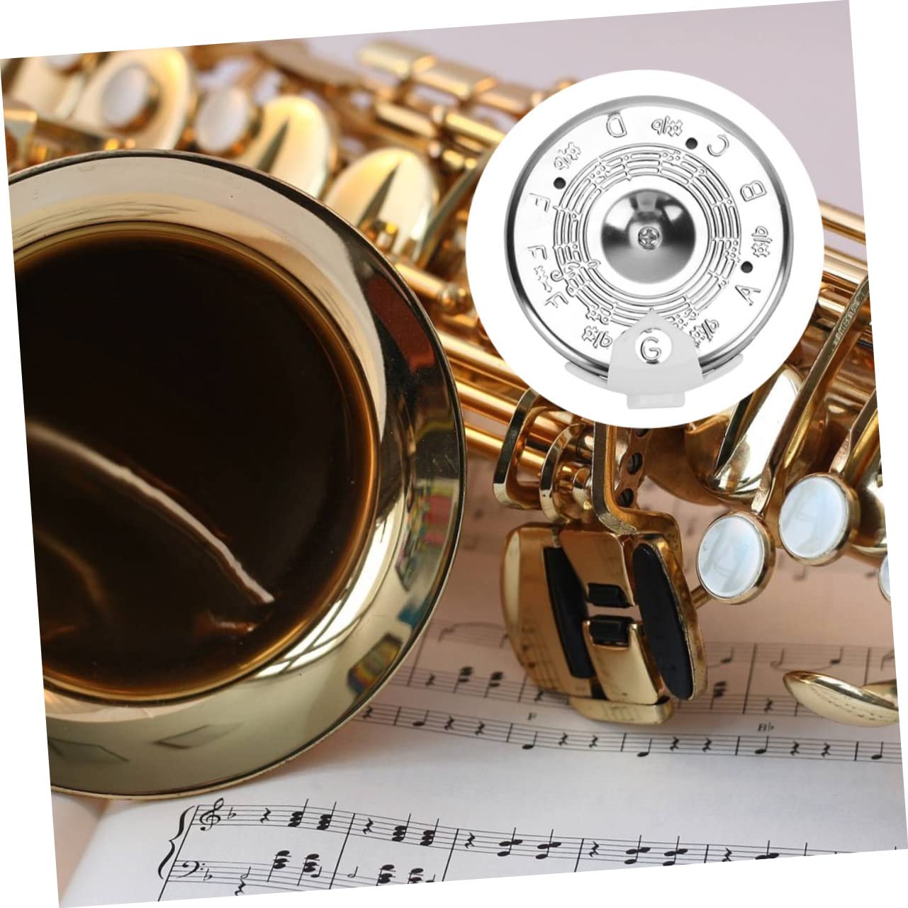 TOYANDONA 6pezzi Accordatore Per Chitarra e Strumenti Musicali Dispositivo Di Tuning Toni C-c Facile Da Trasportare Per Violino Ukulele e Basso
