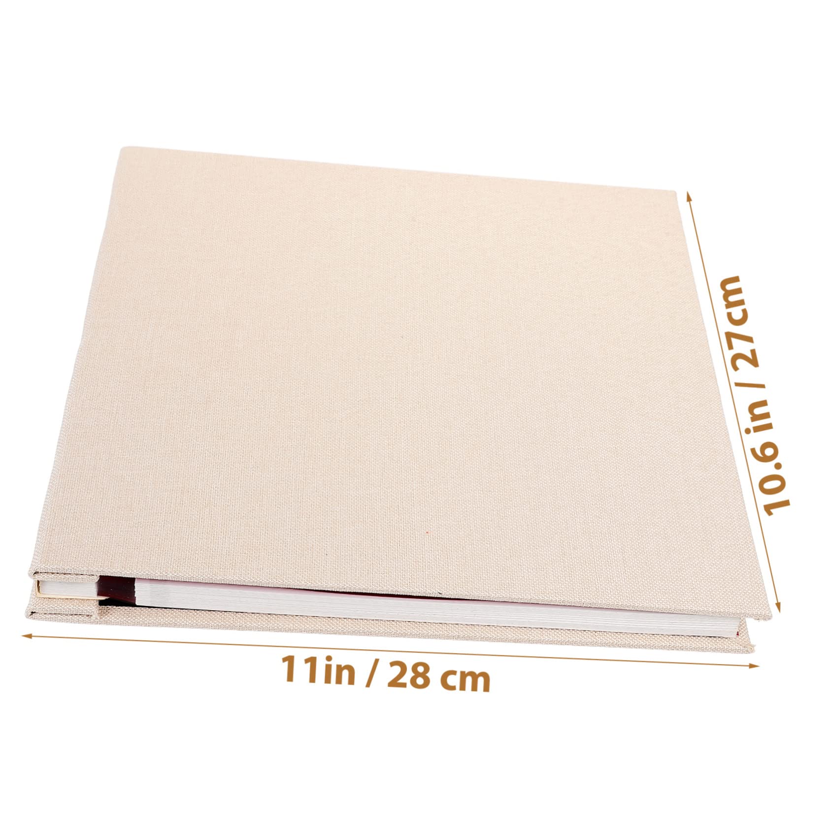 Amosfun Álbum De Fotos De Autoadhesivo Scrapbook Vintage Para Álbum De Recuerdos Para Bodas y Cumpleaños Páginas