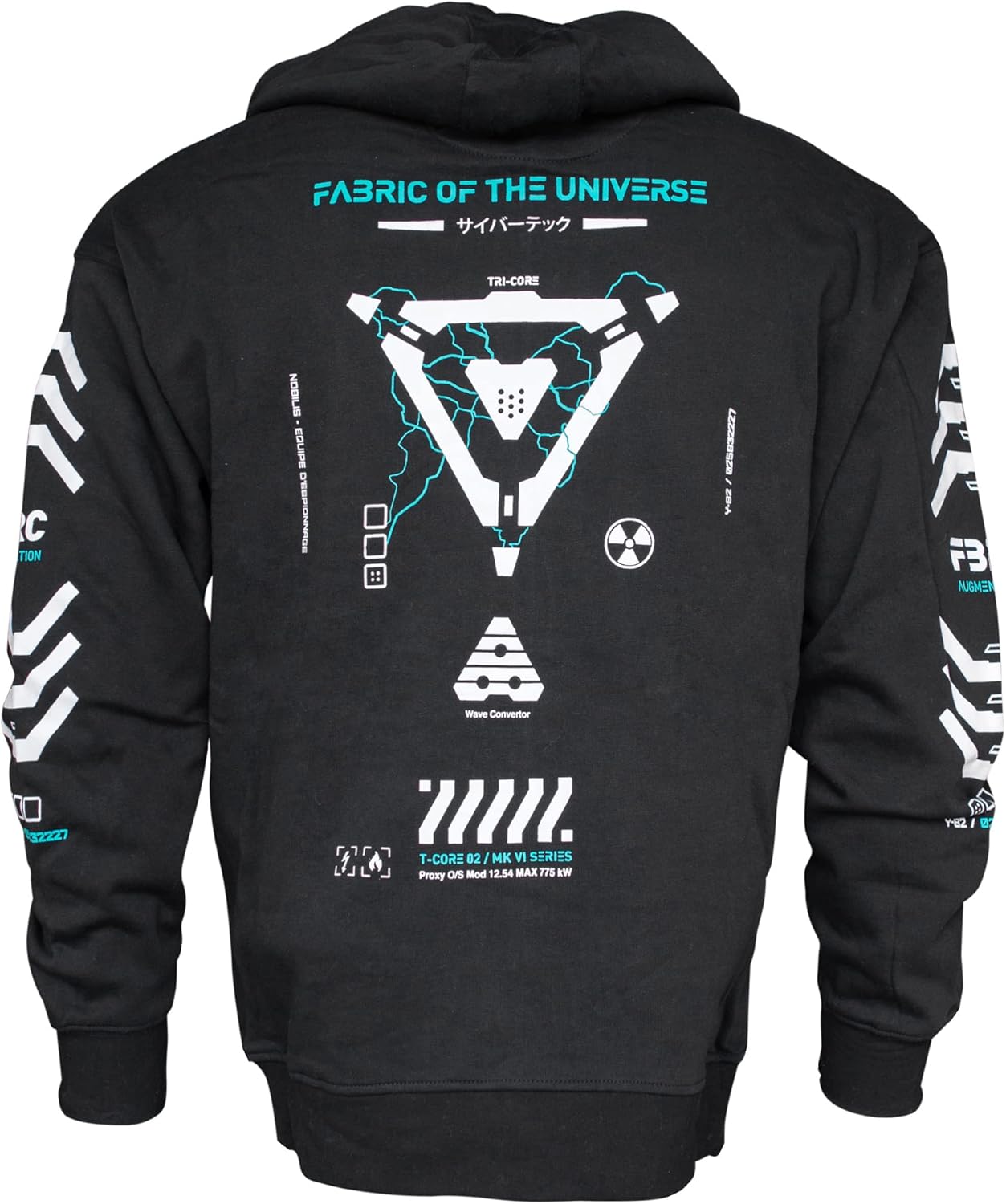 ایگرد | قیمت و خرید Fabric of the Universe Techwear Graphic Cyberpunk ...