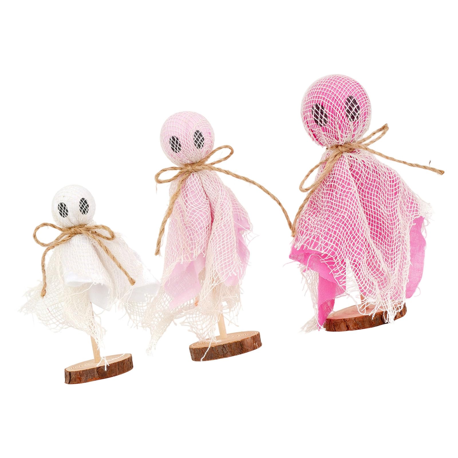 Yhplxyuus Halloween Party Decoration Bundles 3 Specters Figurines Safe Materials for Kids Pet Friendly Homes User Friendly Halloween Party Supplies