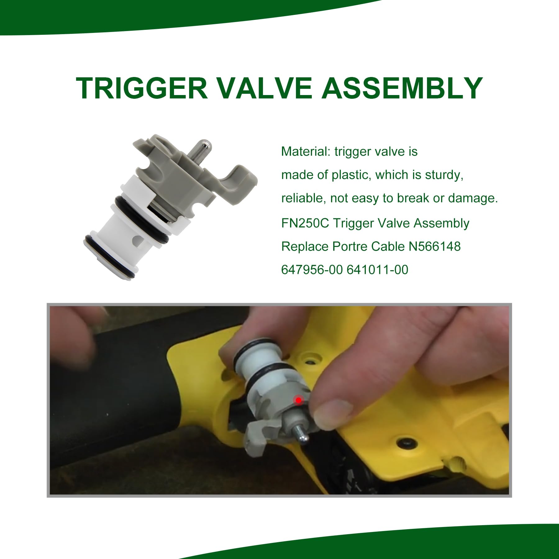 647956-00 641011-00 647620-00 Trigger Valve