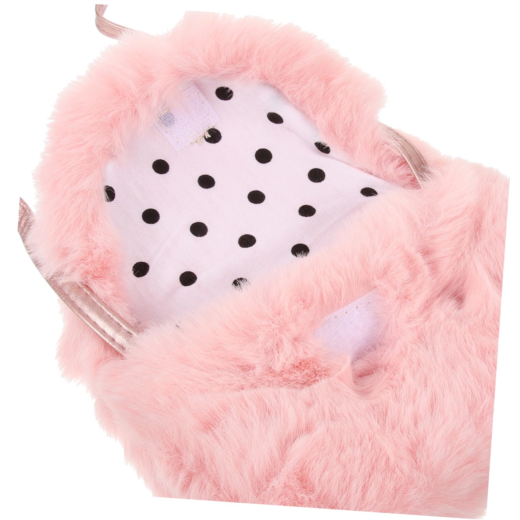 BESTYASH Girls Fashion Bag Crossbody Bag for School Plush Storage Kids Portable Pouch