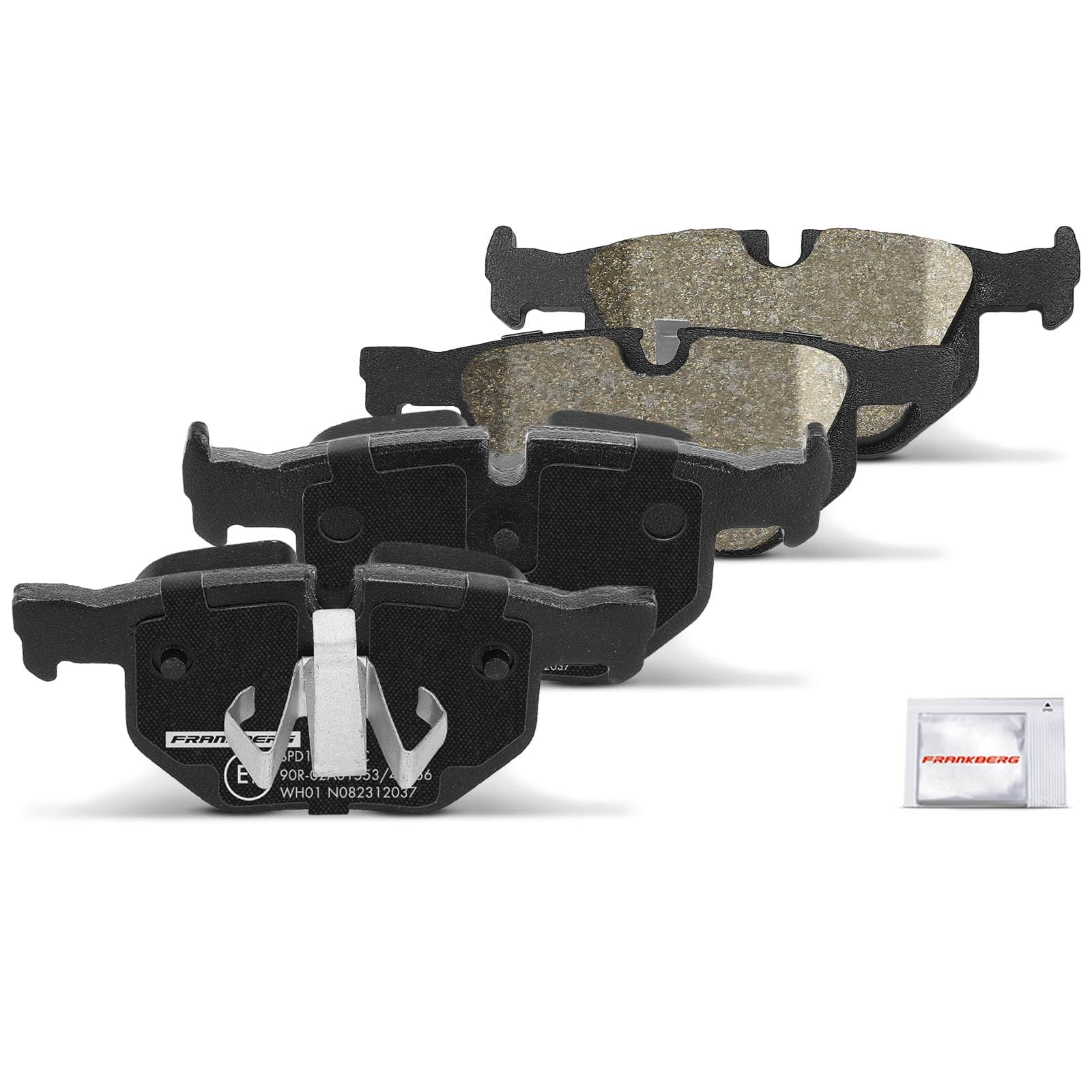 Frankberg 2 Polize freno + 4 pastiglie freno posteriori 34121288895