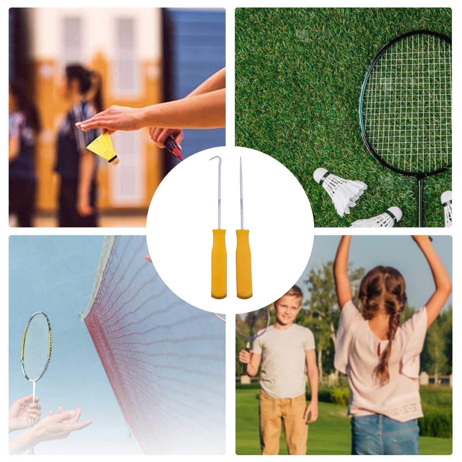 Herramienta de encordado de raqueta de tenis, herramienta de encordado de reparación de conos de raqueta, gancho de raqueta profesional, asistencia de cuerdas, accesorios de raqueta de bádminton