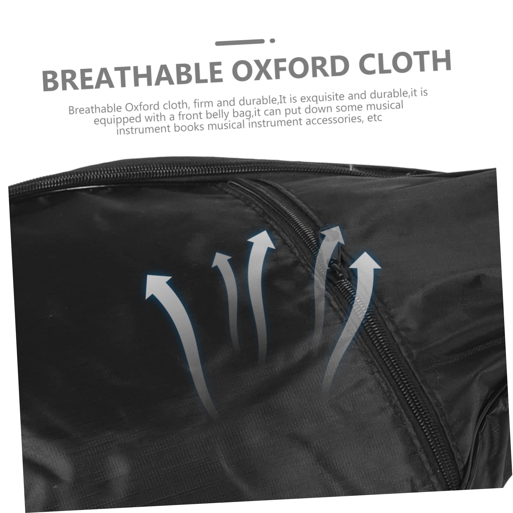 GOOHOCHY Strument Pouch for Mandolin Strings Case Compact Storage Bag Waterproof for Travel