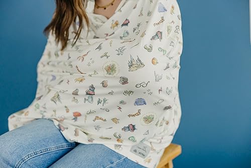 Miniatura 4 de Copper Pearl Funda multiusos fundas de asiento de automóvil, funda de lactancia y funda para cochecito, tela elástica, uso para todas las