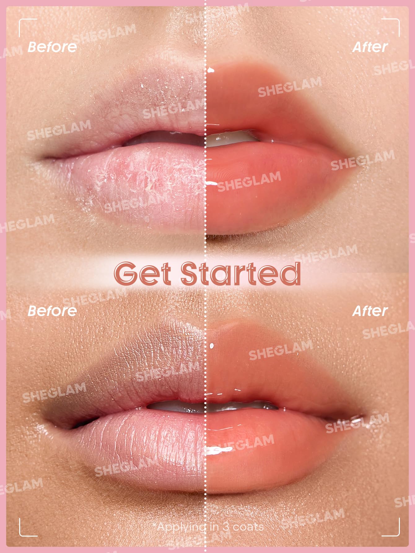 SHEGLAM Booster Shine Plumping Lip Gloss-Get Started, 4.6 ml (Pack of 1) - Image 4