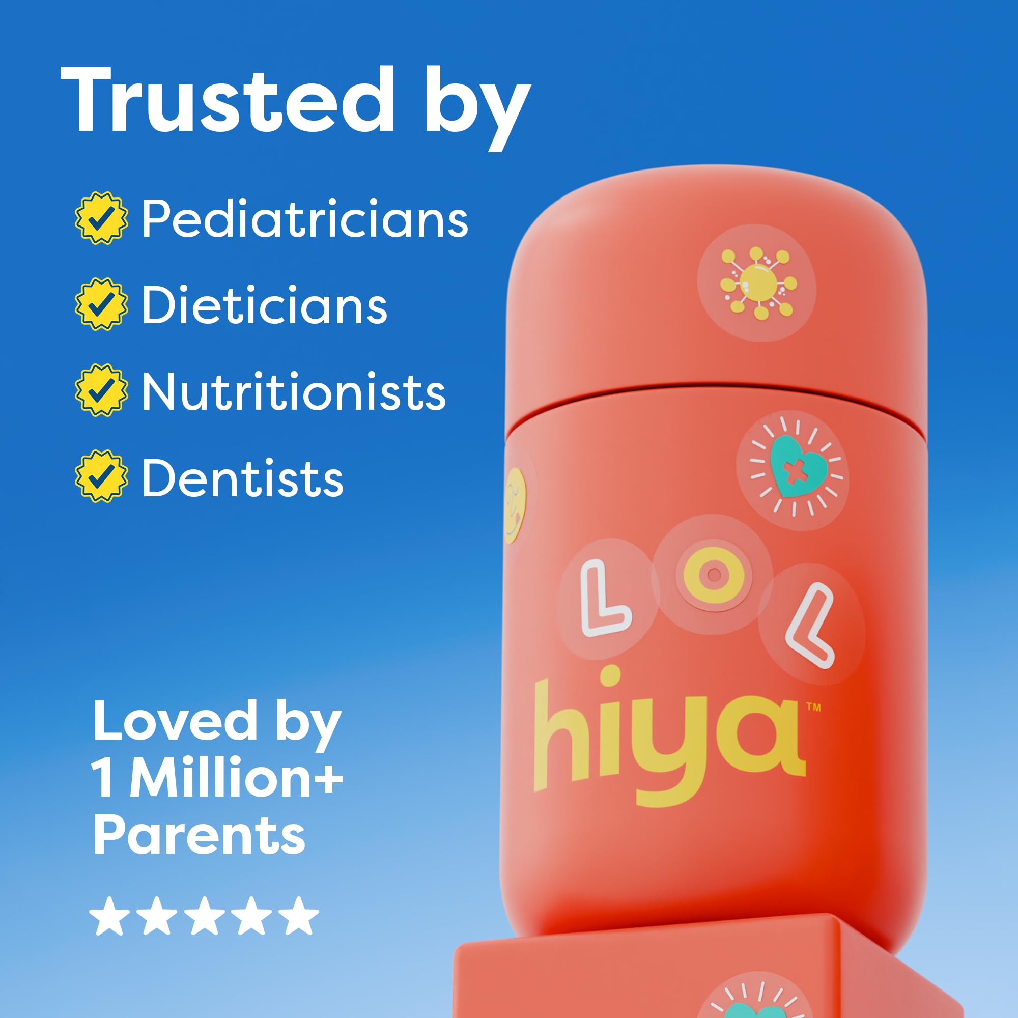 Hiya Iron Supplements for Kids, Chewable, Vitamin C, Non-GMO, 30 Count — Amazon image 5