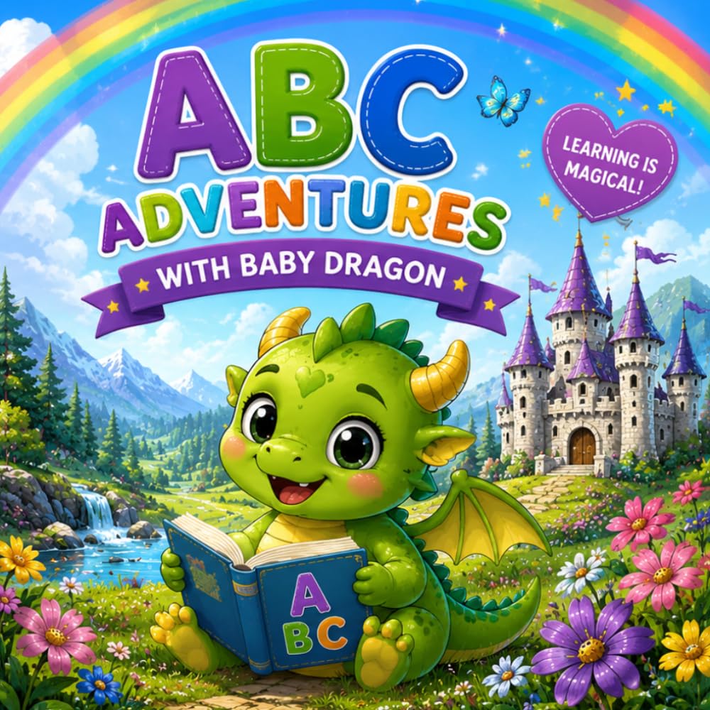 Baby Dragons ABC Adventure: A magical alphabet book