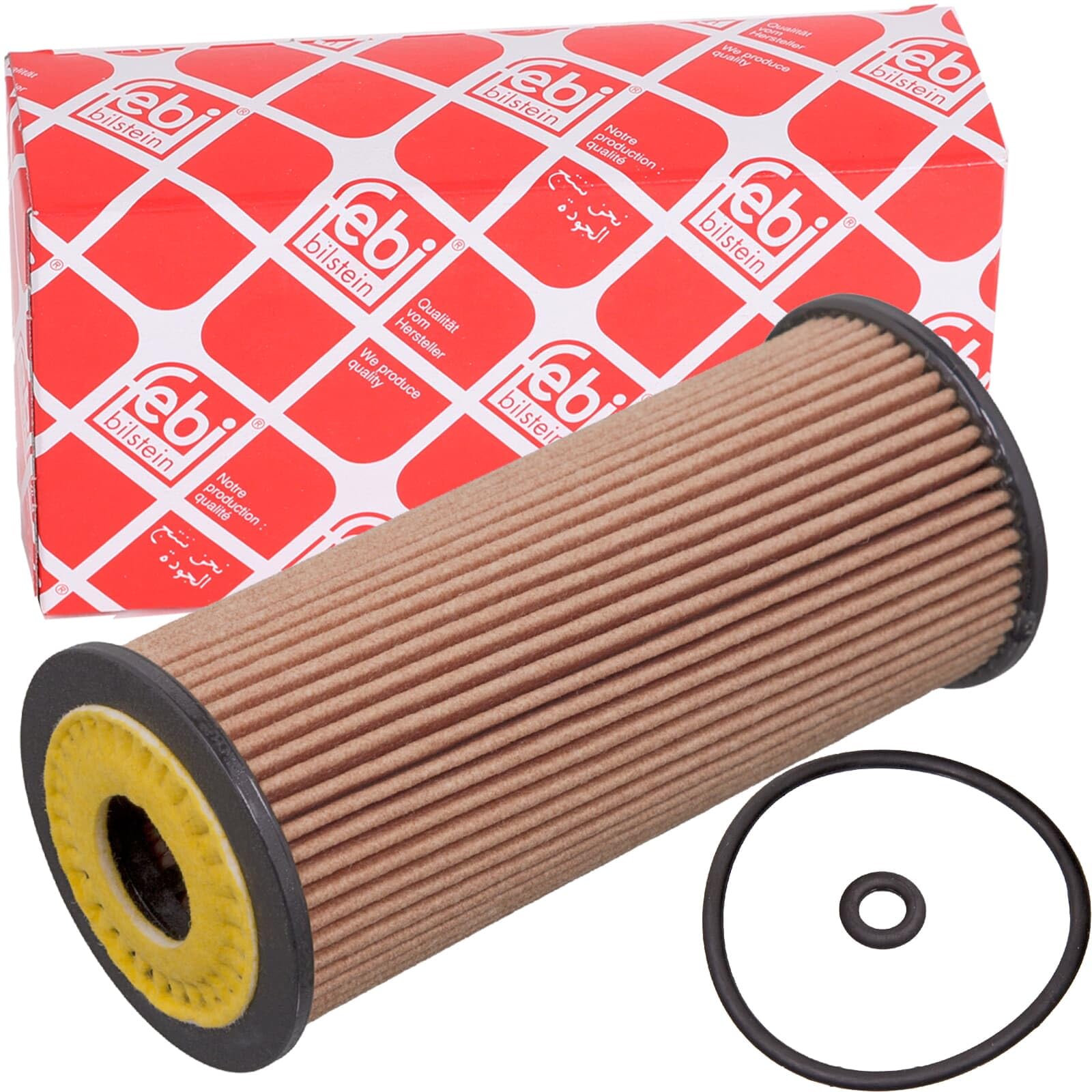 Oil Filter fits MERCEDES A180 W169 2.0D 04 to 12 OM640.940 A6401800009 Febi New