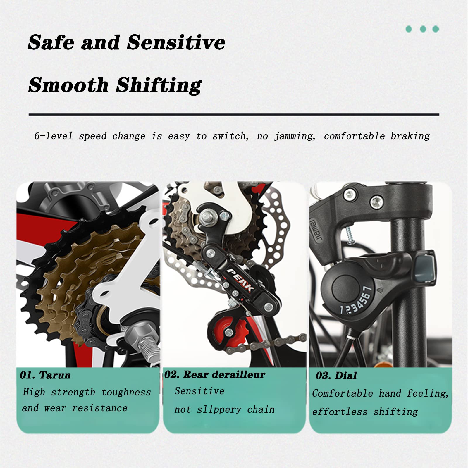 Amazon | 折りたたみ自転車 折りたたみ自転車 デュアルディスク 