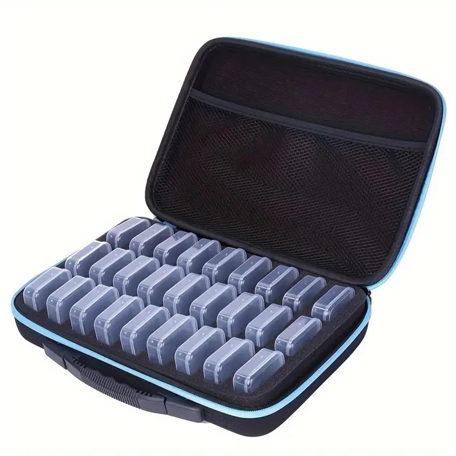 Aufbewahrungsbox für Fuse Beads Transparente Aufbewahrungsbox mit großer Kapazität, Organizer for Sicherungsperlen, geeignet for die Aufbewahrung von Diamanten, Schmuck, losen Perlen, Nähzubehör usw