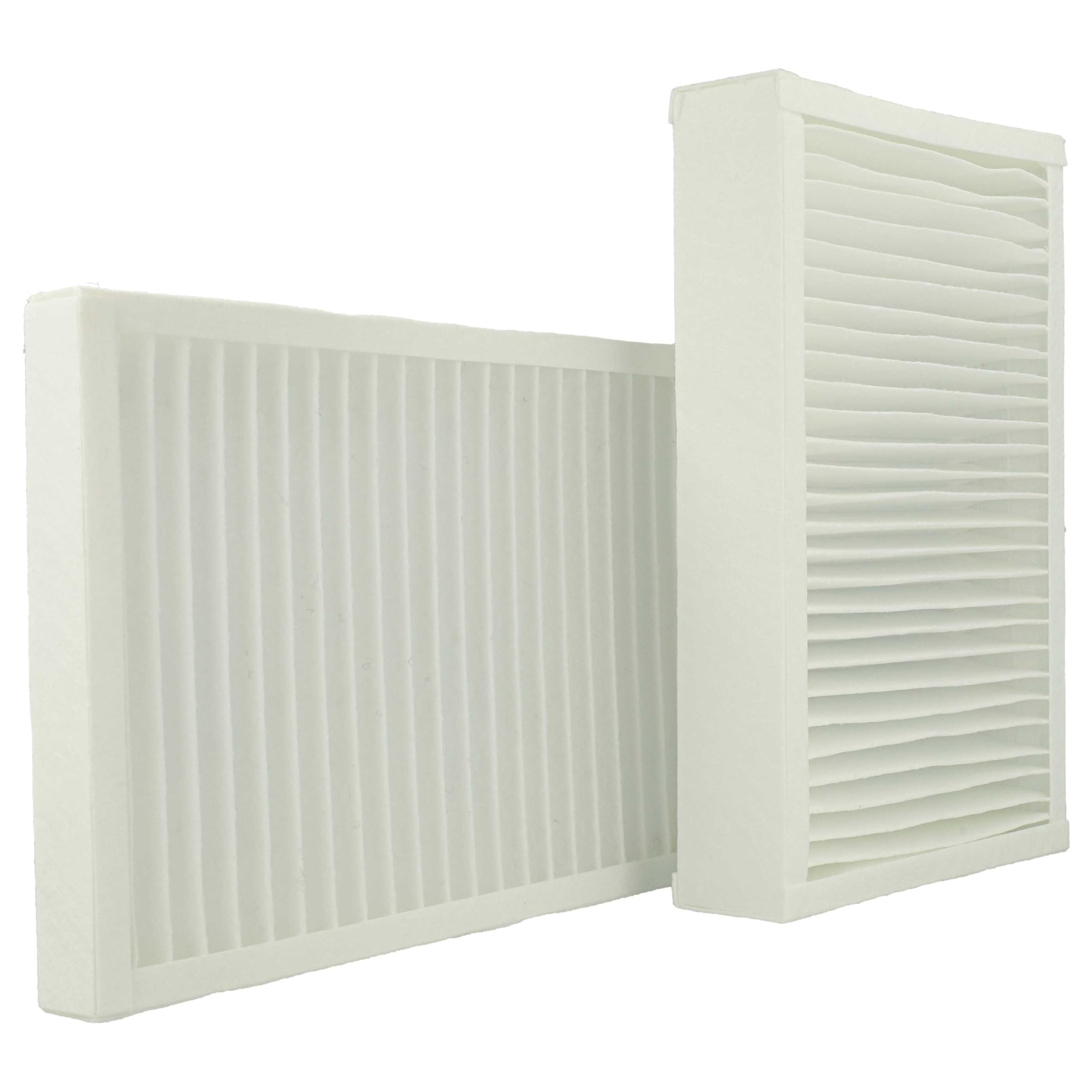 vhbw set di filtri (4 pezzi) compatibile con Viessmann Vitovent 200-C unità di ventilazione - filtro aria di scarico (G4), filtro aria di mandata (F7)