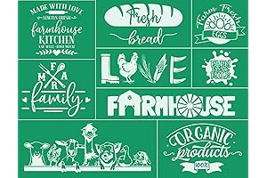 Farmhouse kitchen Stencils Reusable