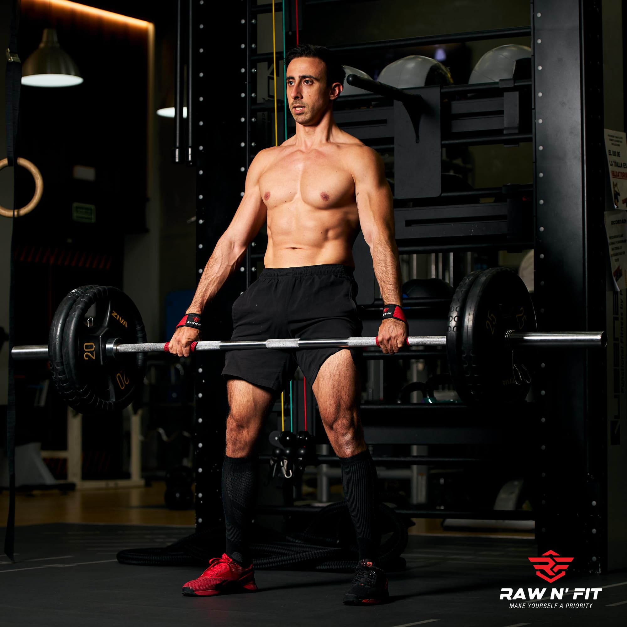 Polsiere Per Sollevamento Pesi PICSIL - Supporto Imbottito, Taglia Unica Per Uomo E Donna - Foto 6