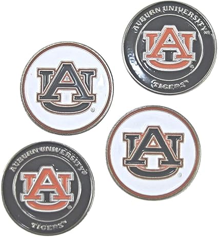Review Auburn Tigers Golf Ball Markers 4-Pack Review Auburn Tigers Golf Ball Markers 4-Pack