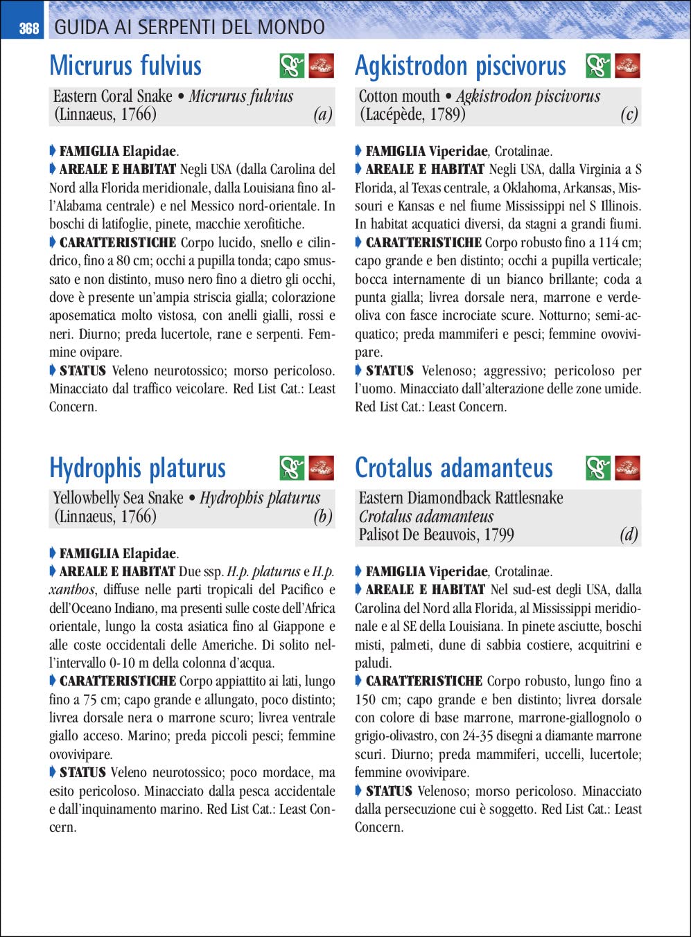 Guida ai serpenti del mondo. Ediz. a colori
