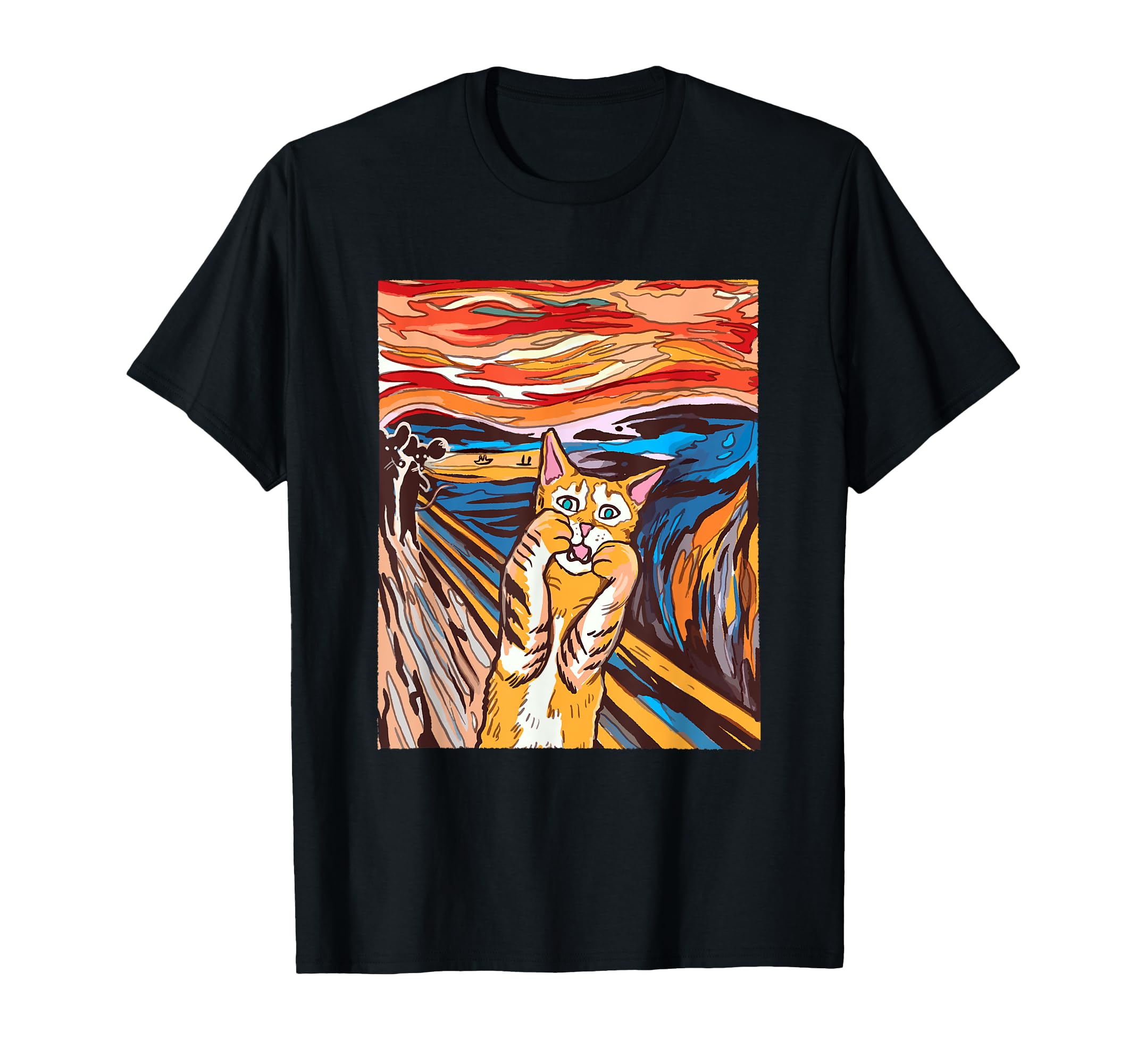 FINCH ムンク お化け Tシャツ 71Wq9gPZ1AL.jpg