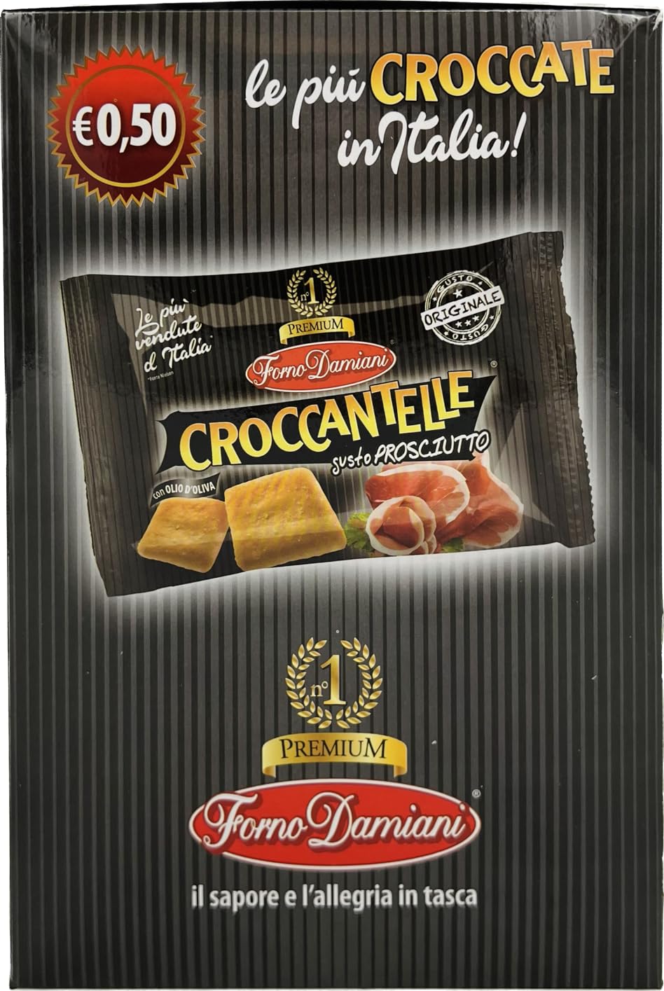 FORNO DAMIANI CROCANTE CON SABOR A JAMÓN