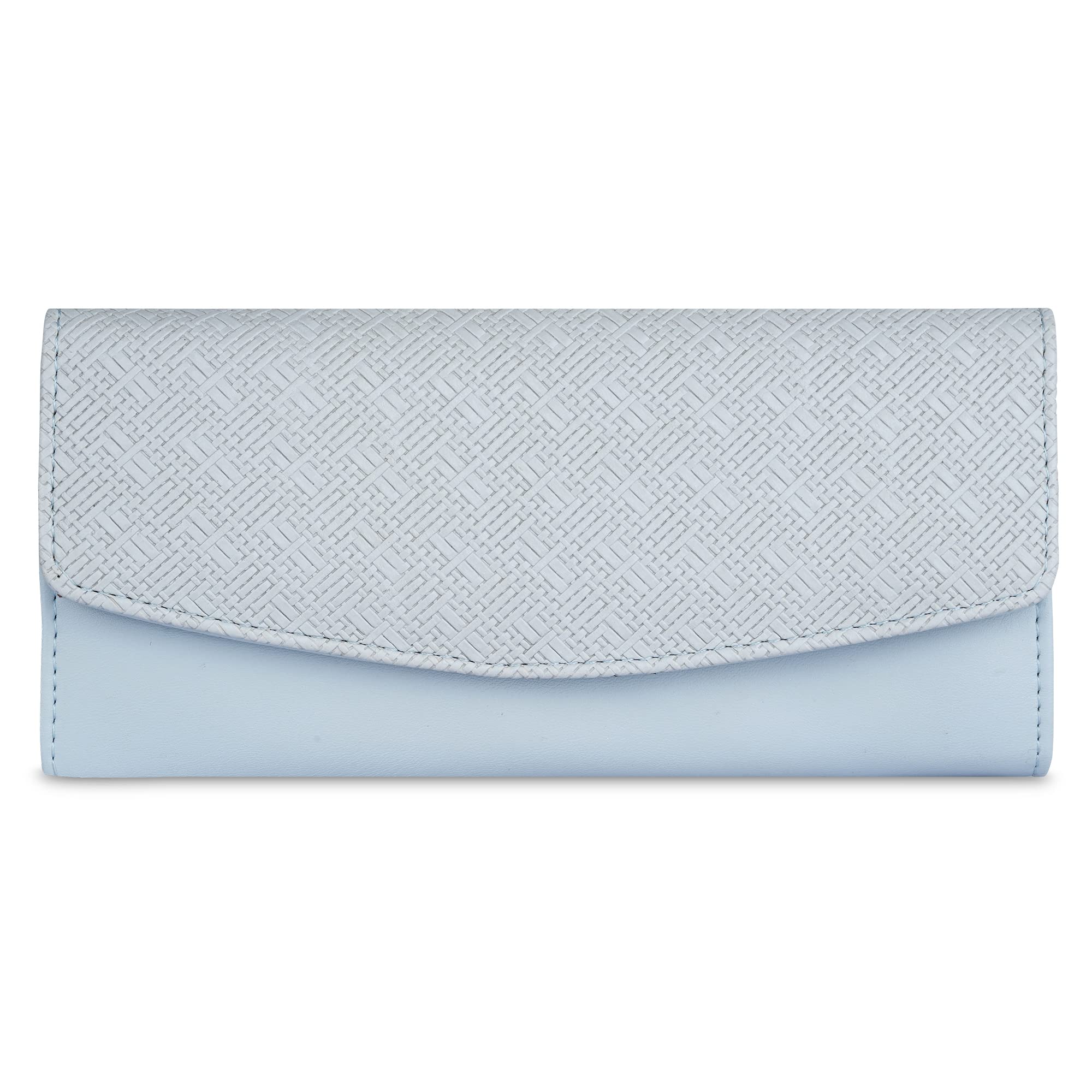 the clownfish Remy Collection Womens Wallet Clutch Ladies Purse with Multiple Card Slots (Sky Blue)-picture-21