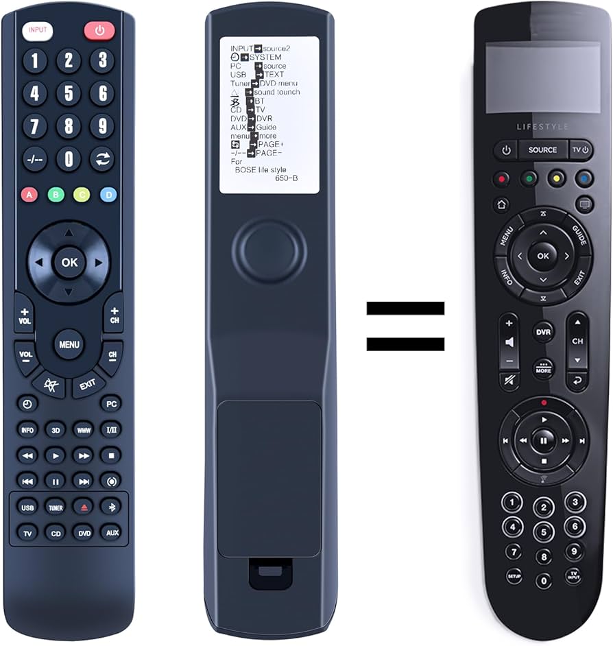 Amazon | PZL 交換用リモコン Bose Lifestyle 650/600/550 Media