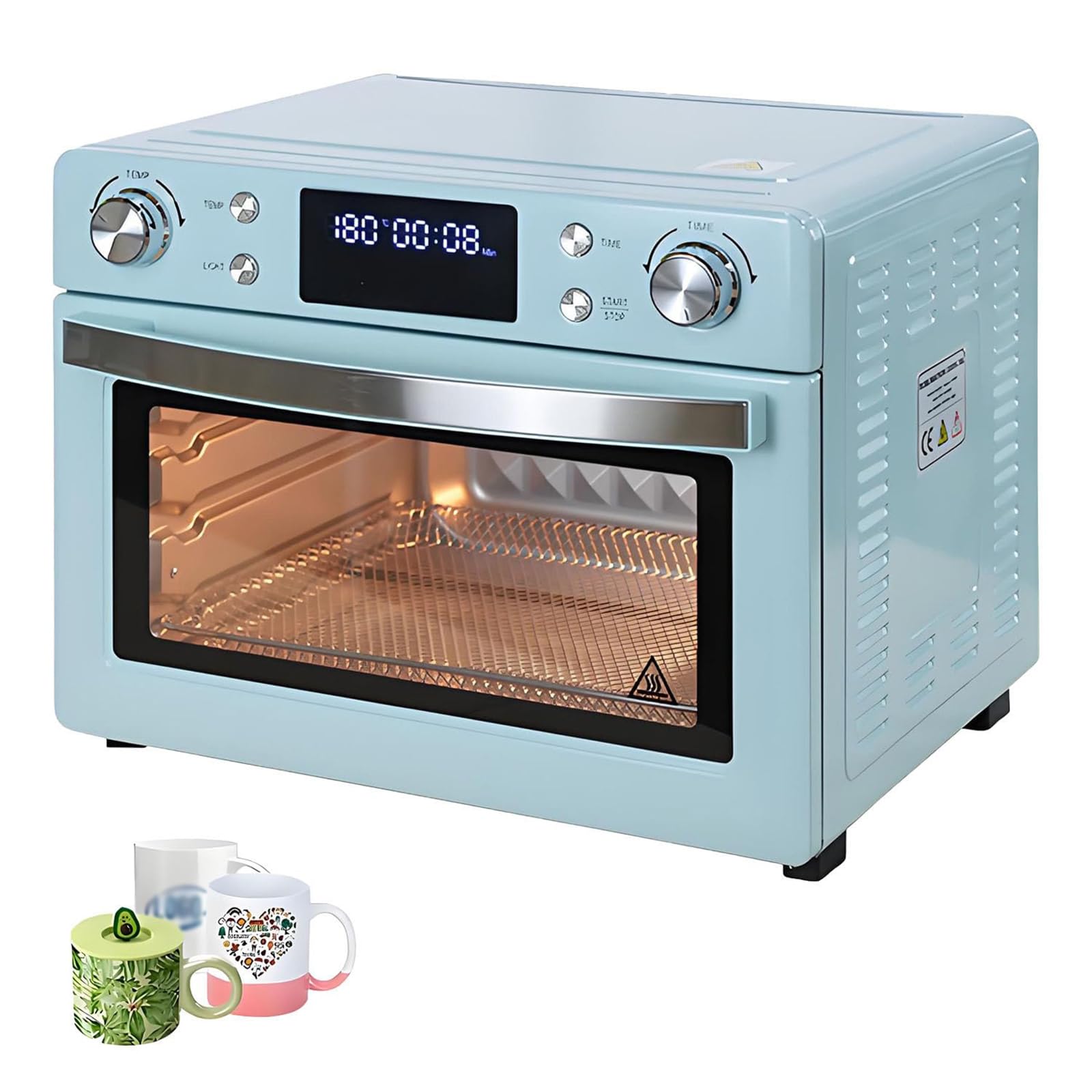 Four de sublimation 16L pour réussir l'impression sur tasses sans défauts