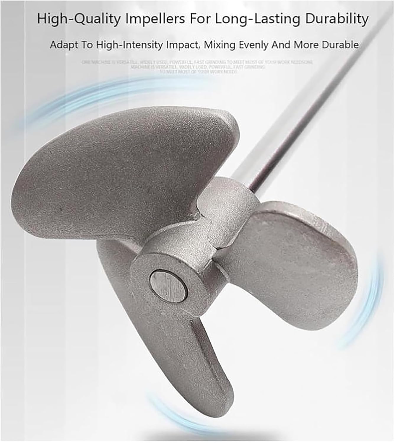 5 Gallon Automatic Pneumatic Paint Mixer, Heavy-Duty Stirring Machine with 100mm Aluminum Alloy Impeller, Ideal for Paint, Dye, and Hydrosol Mixing - 36mm Aperture