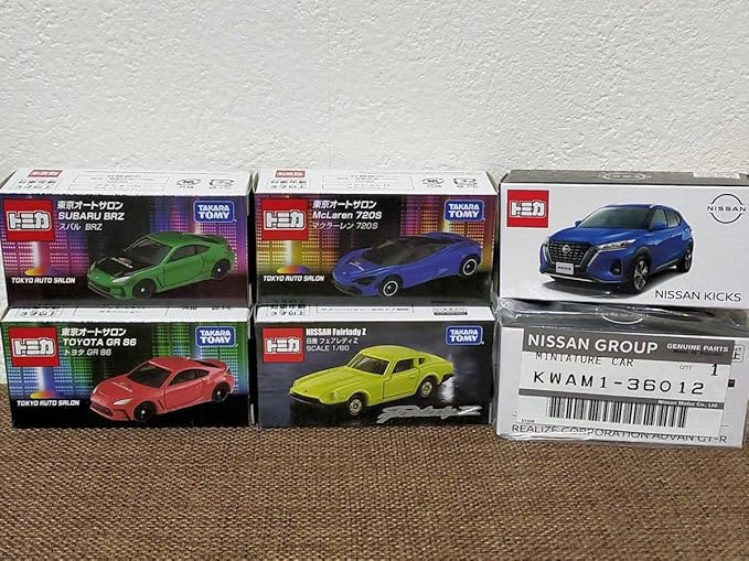 Amazon トミカ セット 東京オートサロン22 限定 トヨタ Gr 86 スバル Brz フェアレディz 日産 特注 キックス リアライズ ニスモ Nismo R35 Gt R ミニカー ダイキャストカー ホビー