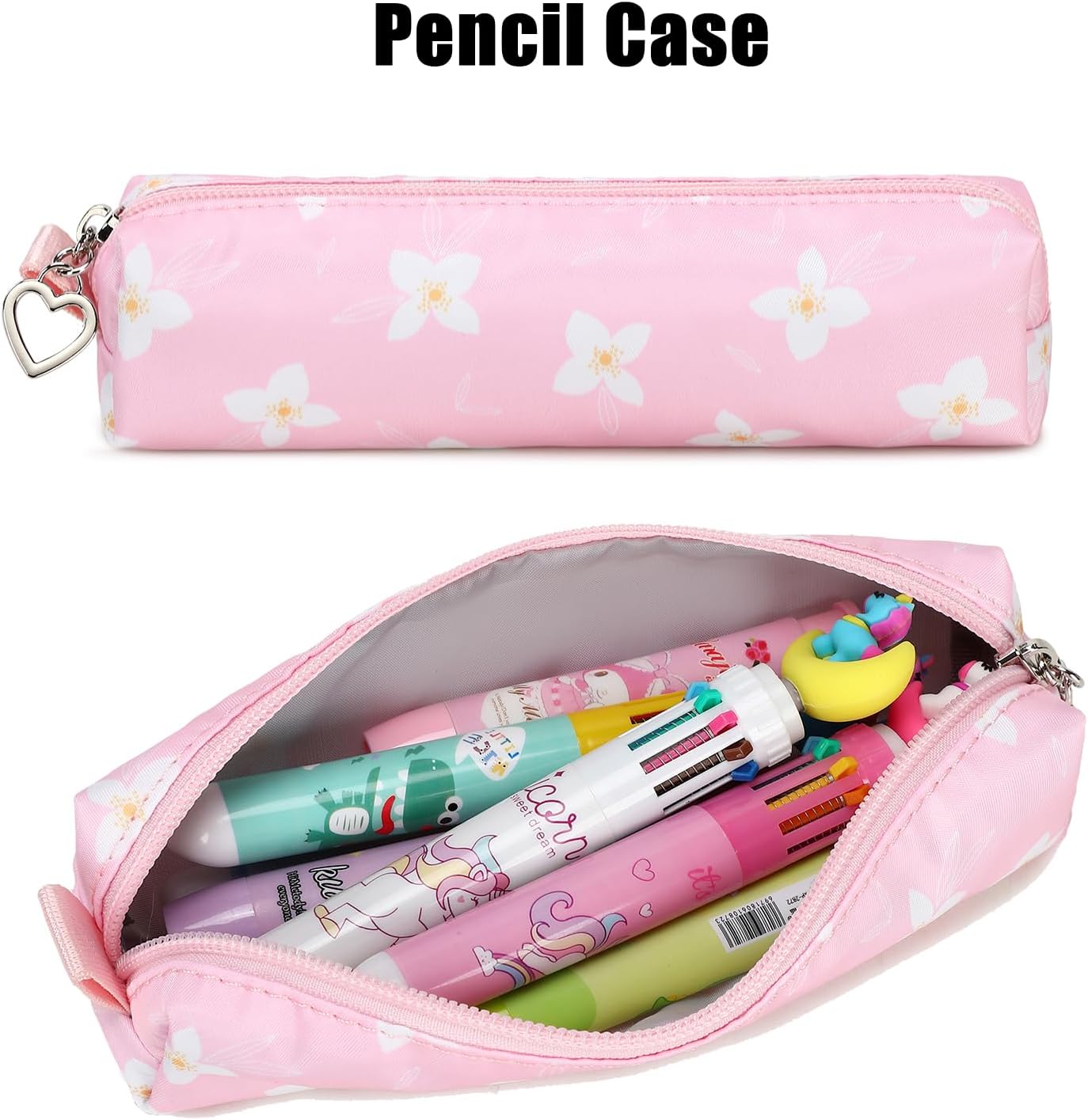 Joyfulife Floral Backpack for Girls Backpack with Lunch Box Kids Backpack Elementary Bookbags Primary Middle School Bags for Teens 3 in 1 School Backpack Set - Image 7