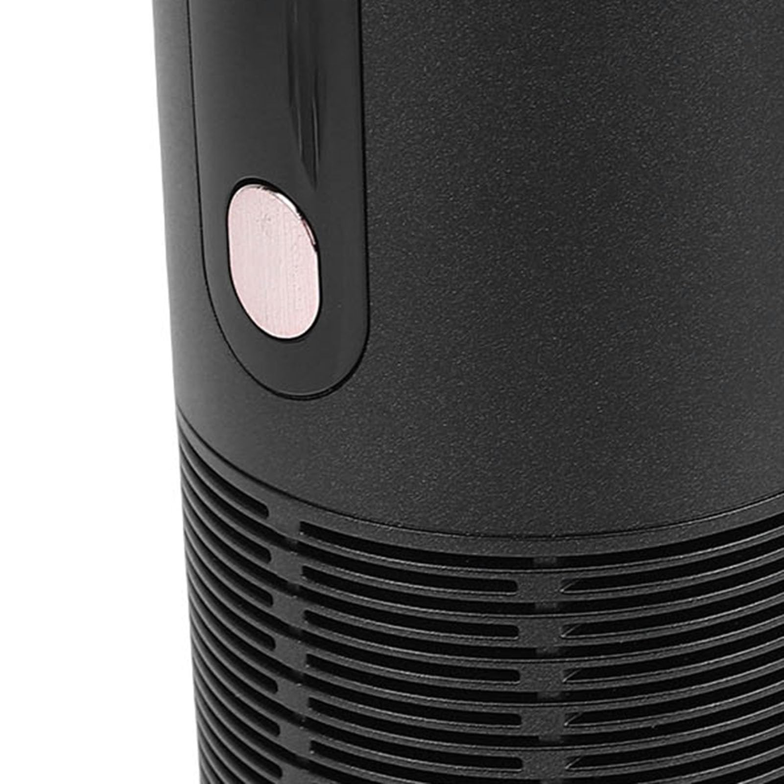 Cryfokt Purificador de Aire Portátil H13 Filtro HEPA Verdadero Salida de Aire de 360 ​​​​° de Doble Canal para el Hogar Dormitorio Coche Oficina |Modo de Suspensión Silencioso 35 DB, Anillo de (BLACK)