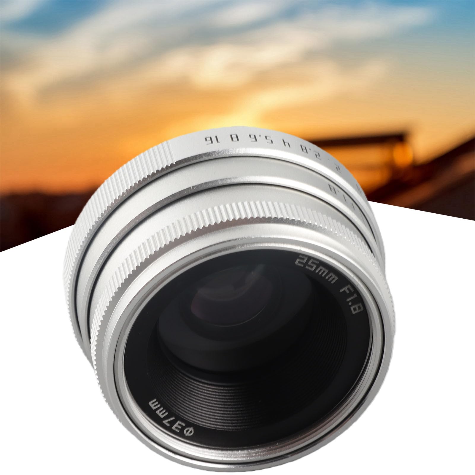 Amazon | 25mm F1.8 ミニ CCTV C マウント 広角レンズ ミラーレス