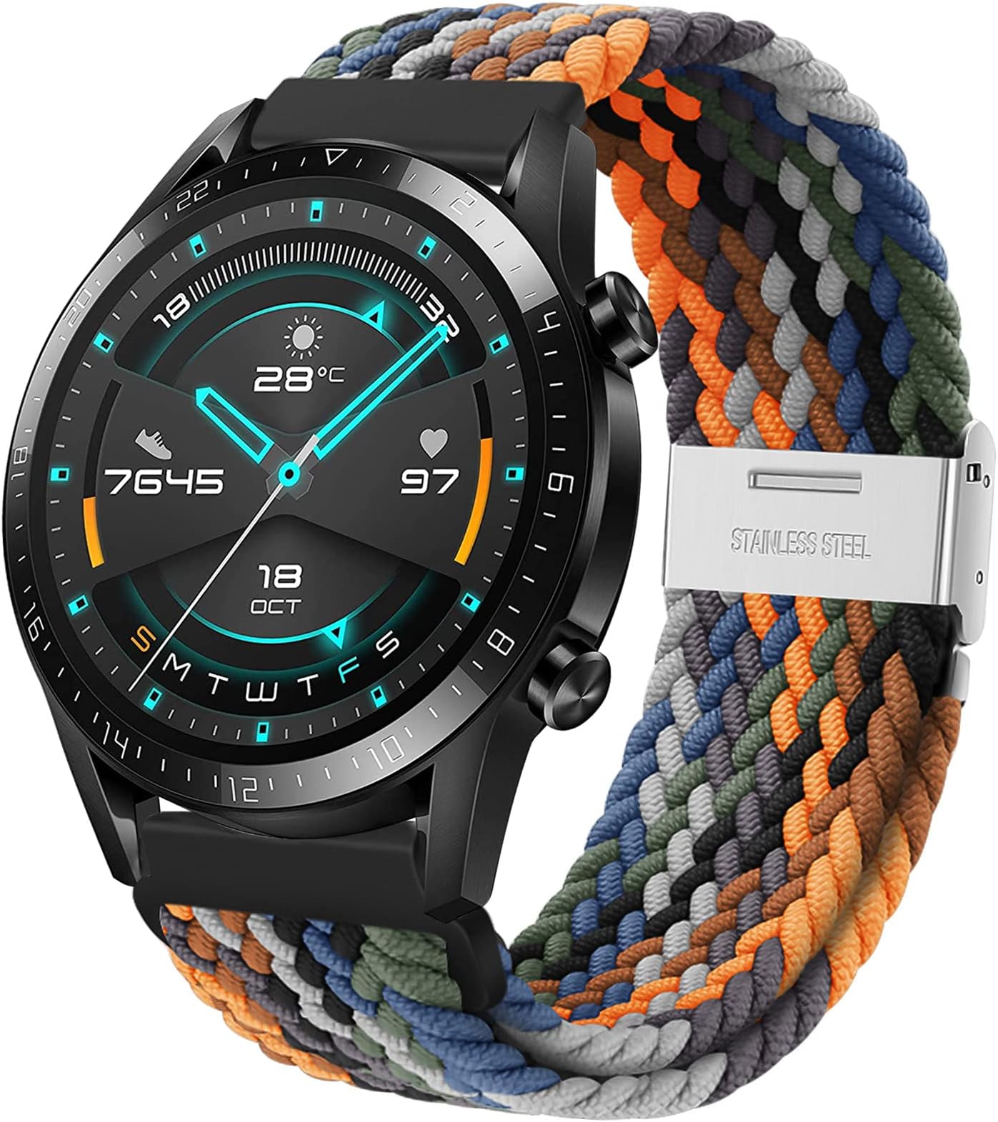 Huawei Watch Gt 2 Kompatibel Mit Samsung Kompatibel mit Huawei Watch GT2 Armband 46mm, Huawei Watch GT 4 46mm