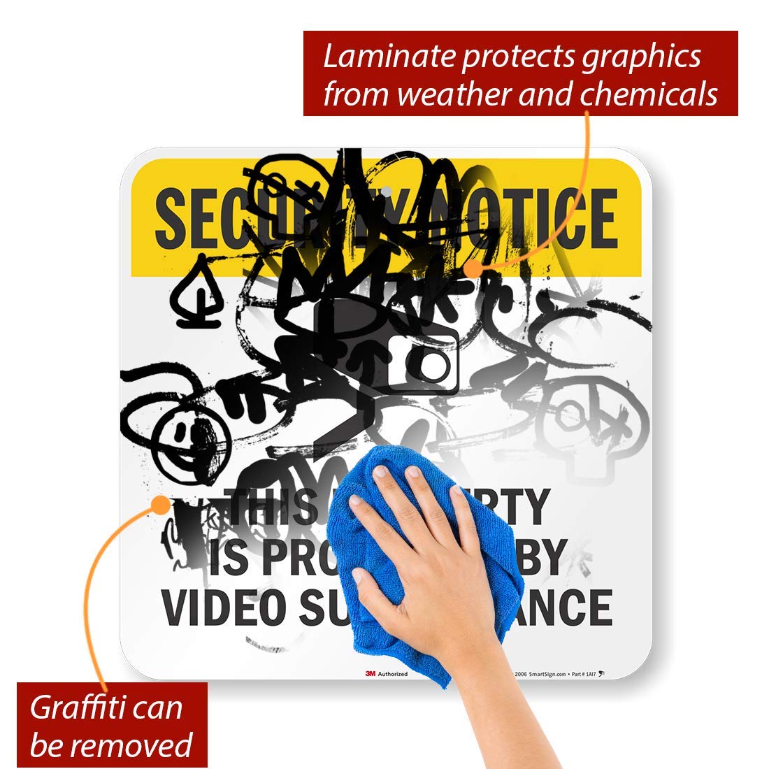 SmartSign Lyle SmartSign 3M Engineer Grade Reflective Sign, Legend Exit