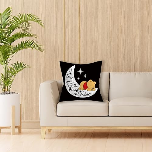 Miniatura 7 de Divertidas fundas de cojín para decoración de sofá, 18 x 18 pulgadas, reversible, de franela, para niños, hija, hijo (18 x 18 pulgadas, color blanco