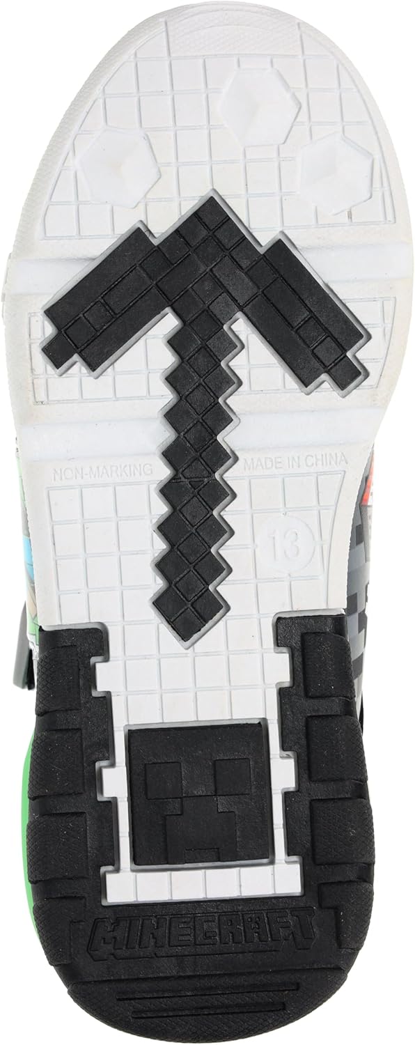 Zapatillas Minecraft para Niños, Tenis de Cordones Altos para Niño