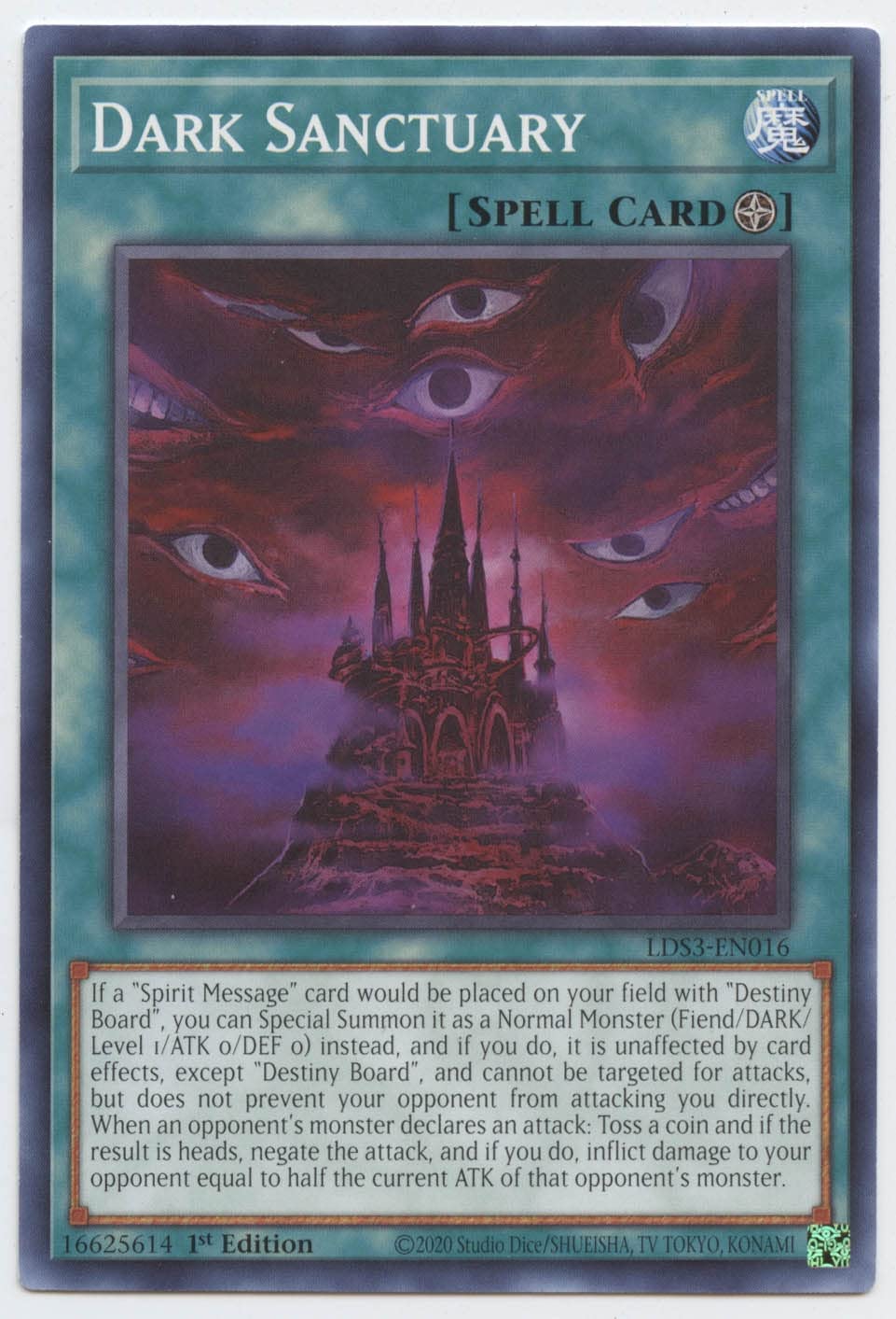 yugioh dark sanctuary deck Dark Sanctuary - Legendary Duelists: Immortal Destiny - YuGiOh