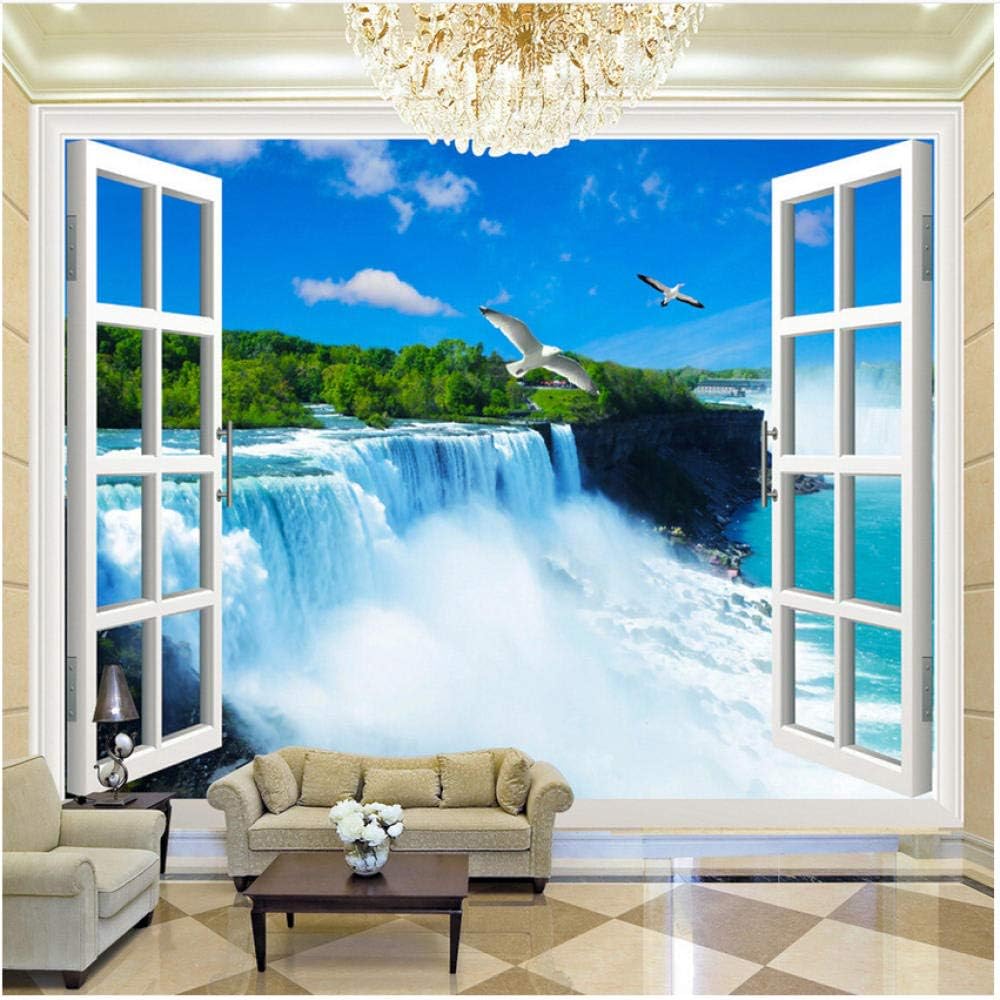 xbwy Mural Wall Paper Natural Mural Scenery Spectacular