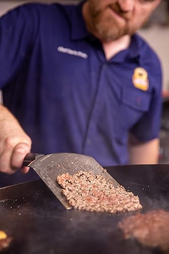 Miniatura 7 de Certified Angus Beef The Smash - Espátula de hamburguesa Big Smash de acero inoxidable resistente para accesorios de plancha, utensilios de cocina y