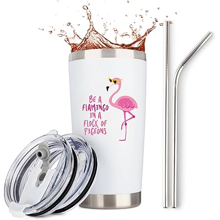 Amazon.com | GwaLod Flamingo Gifts for Women, Flamingo Tumbler