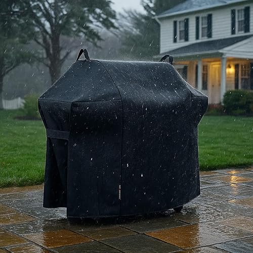 Miniatura 10 de Suphomeware Cubierta para parrilla Weber de 22 pulgadas Performer Deluxe carbón, resistente al agua, resistente al agua, 7152