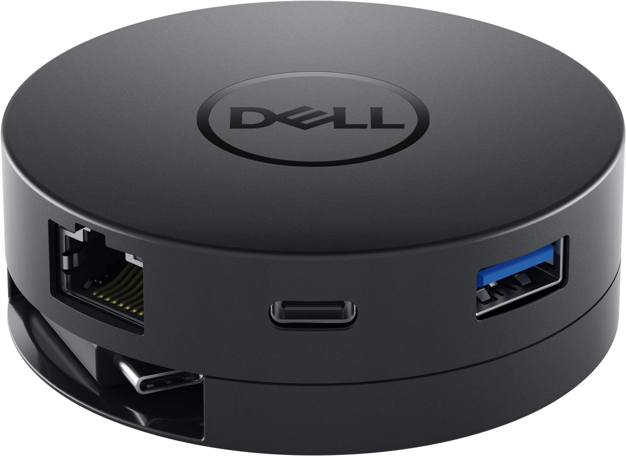 USB-C Mobile Adapter (DA300), Black, DELL-DA300