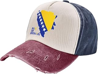 Flag Baseball Cap Washed Cotton Novelty Trucker Hat Adjustable