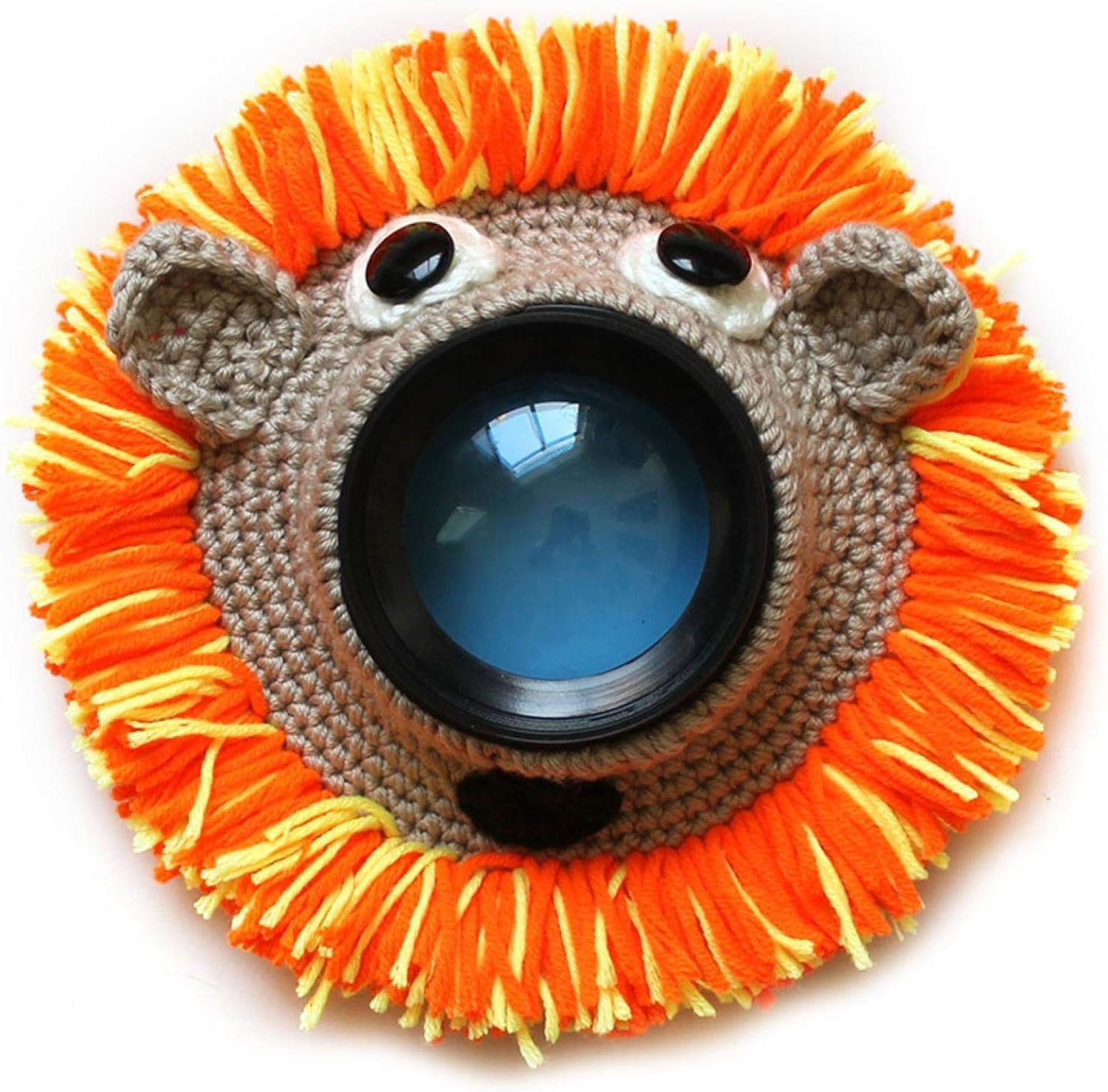 Camera Shutter Hugger Pose Photography Props/Cute Animal Lens Accessory/Camera Buddies Posing Prop/Camera Decorate (B)